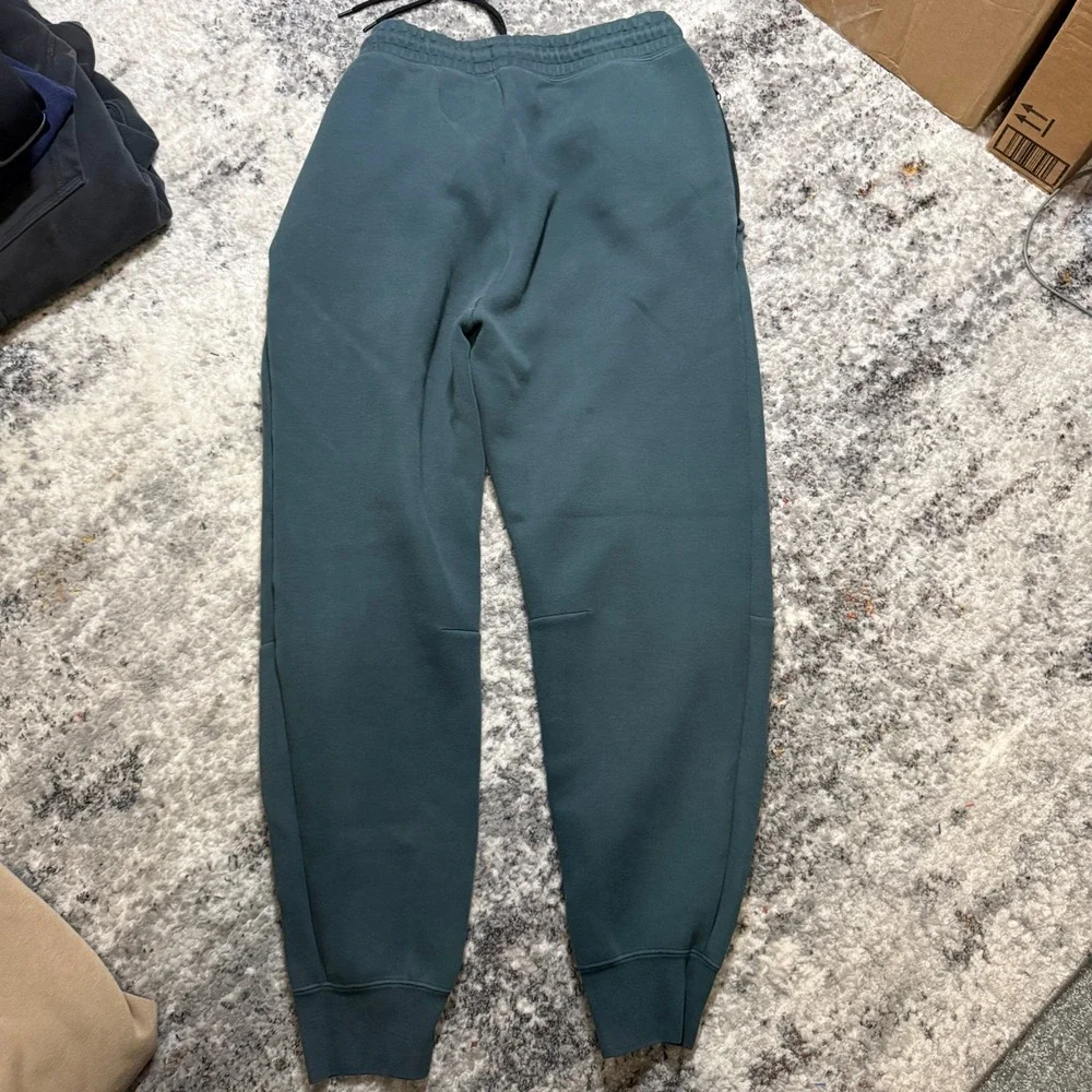 Nike Tech Fleece Joggers Mens Large Teal Green‎ Tapered Sweatpants CU4495-309